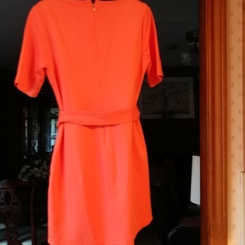 COPY - SIZE 6 TRINA TURK ORANGE DRESS!! NEVER WORN!! - Picture 10 of 11